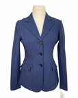 RJ Classics 'Monterey' Orange Label Show Coat in Navy Herringbone